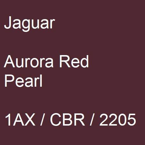 Jaguar, Aurora Red Pearl, 1AX / CBR / 2205.